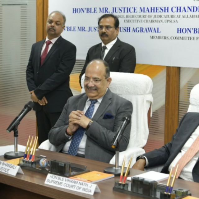 Justice Vikram Nath Abstract Portrait