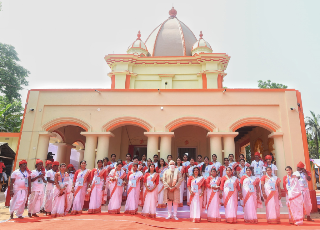 State preservation visit at Jeshoreshwari Kali Temple, Satkhira