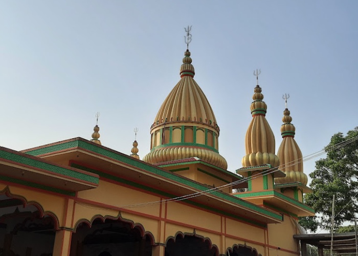 Durga Puja celebrations at a Bangladesh Shaktipeeth