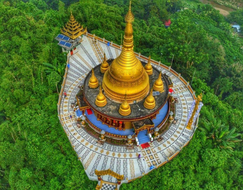 Temple wide view