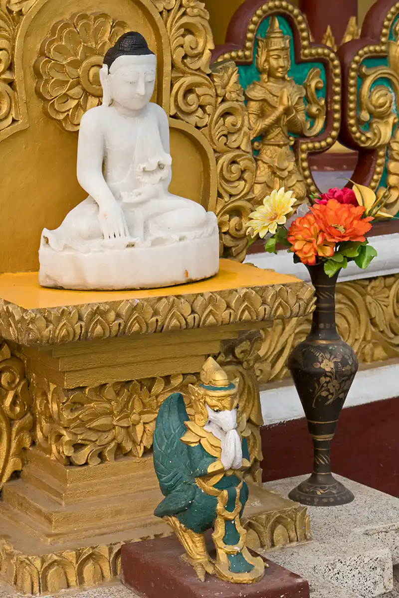 Temple festival evening
