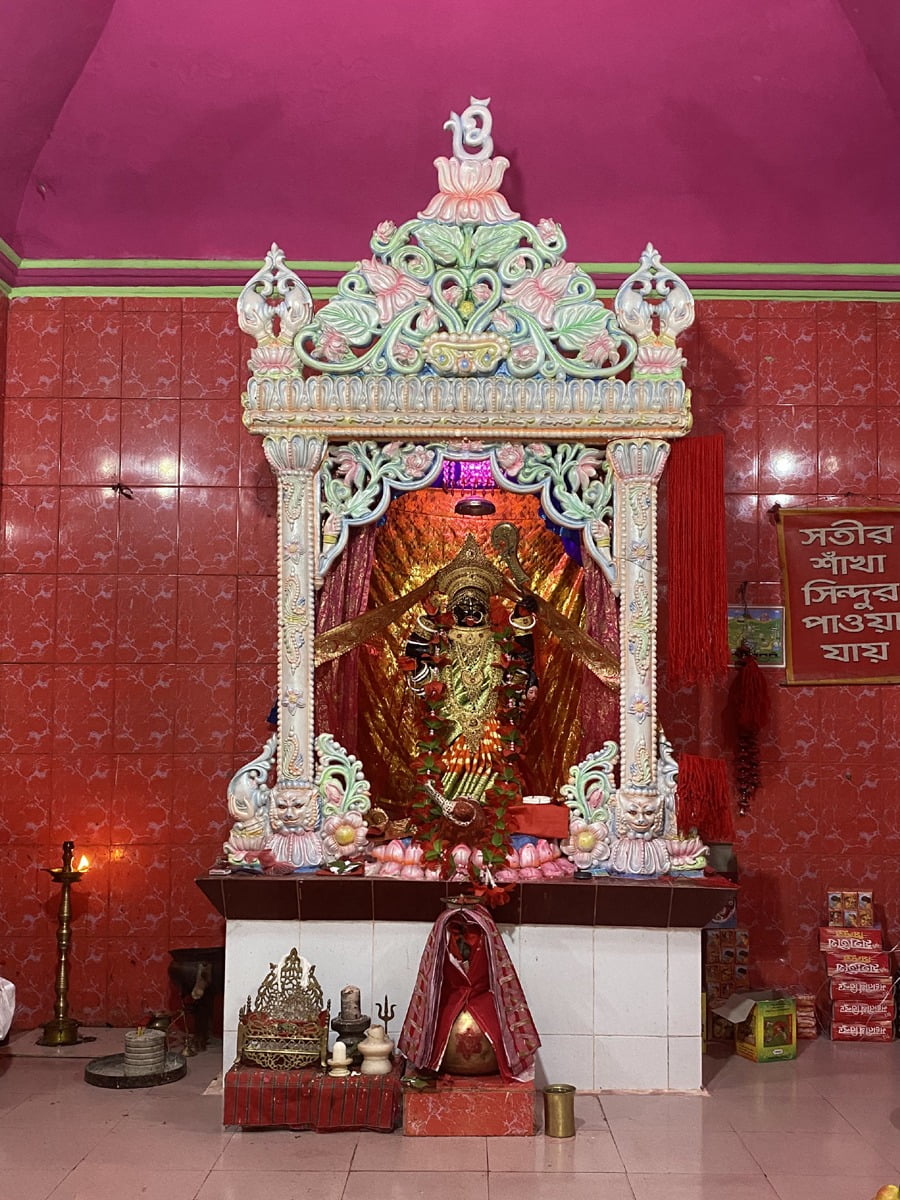 Goddess Bhavani enshrined at Chandranath Shaktipeeth, Sitakunda