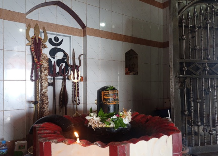 The sanctum and ascent of Chandranath Shaktipeeth on Chandranath Hill