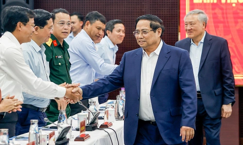 Prime Minister at a national engagement