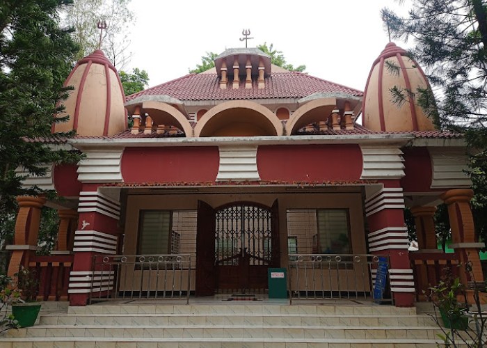 Sacred shrine of the Goddess at the Peetha